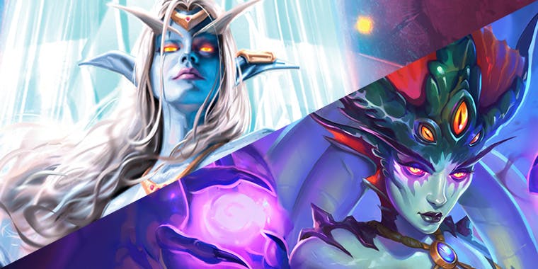 Rise of the Naga season, new Spellcraft keyword and Queen Azshara enter Hearthstone Battlegrounds! cover image