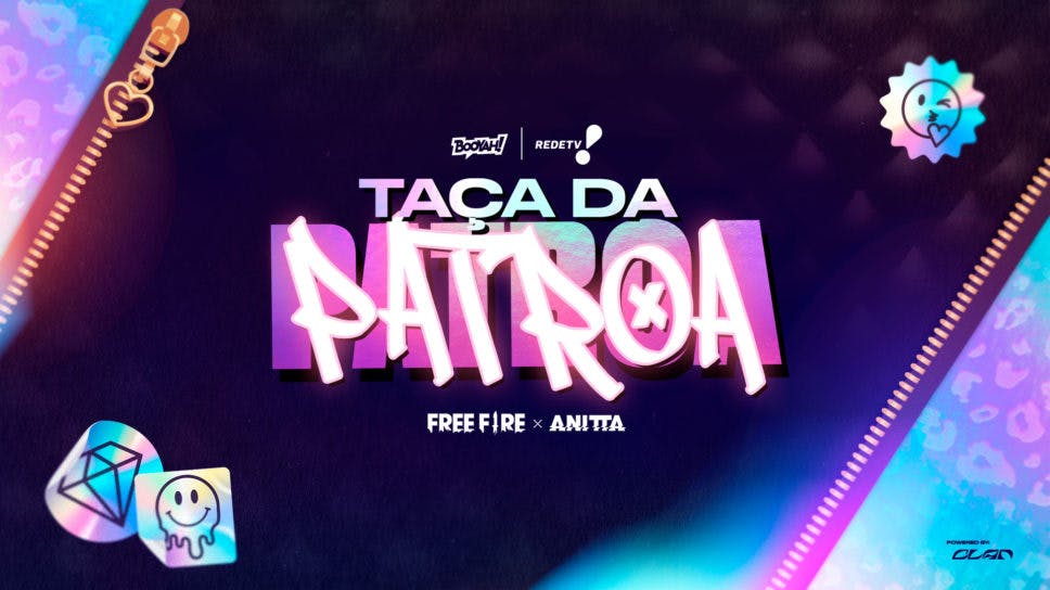 Free Fire: Nova competição Taça da Patroa traz times femininos da comunidade e Anitta como madrinha cover image