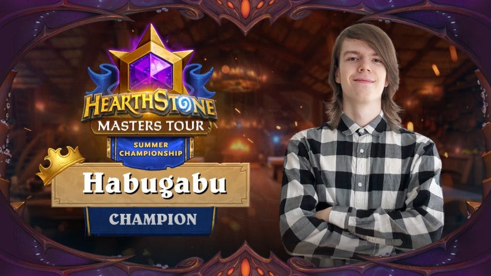Habugabu wins Hearthstone Masters Summer Championship after epic reverse sweep! cover image