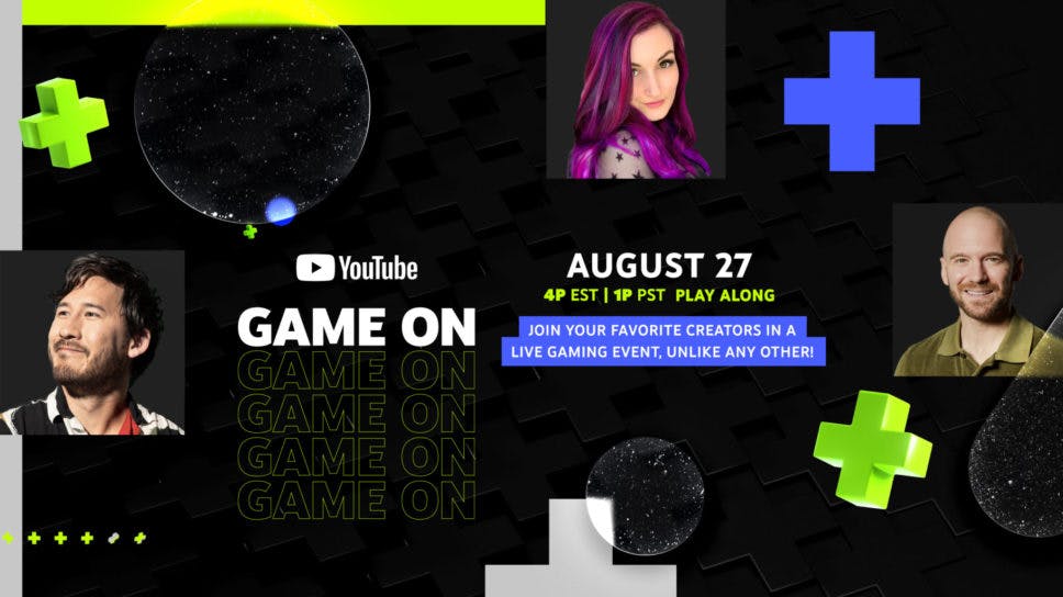 YouTube announce “YouTube: Game On”. 60 high profile creators join their biggest interactive gaming livestream event to date cover image