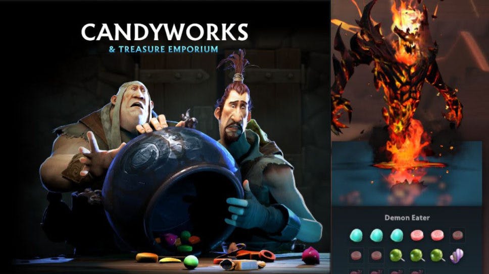 Trick or treat! The Candyworks is here. Get exclusive rewards such as Immortals, Arcanas and more cover image