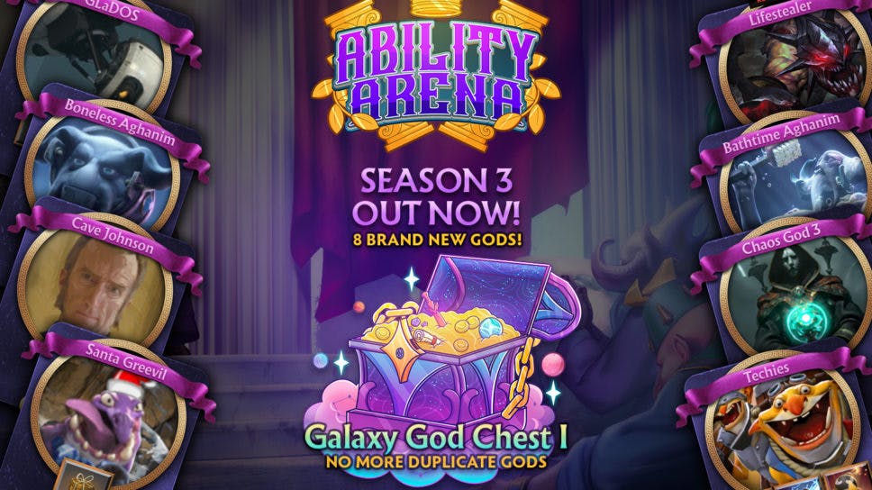 Ability Arena Season 3 is here with tons of new gods, spells and changes! cover image