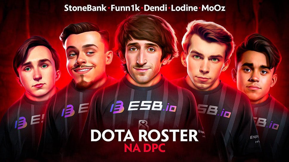 Dendi goes to NA with B8 Esports’s new roster cover image