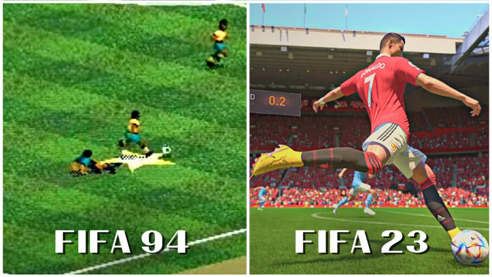 The evolution of FIFA games [1993 – 2022] cover image