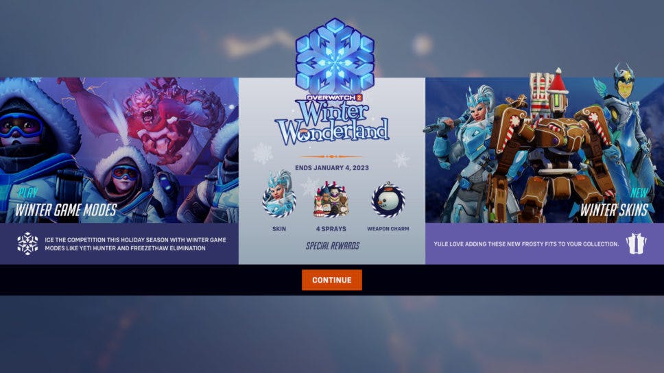 The Overwatch 2 Winter Wonderland event brings tidings of great joy cover image