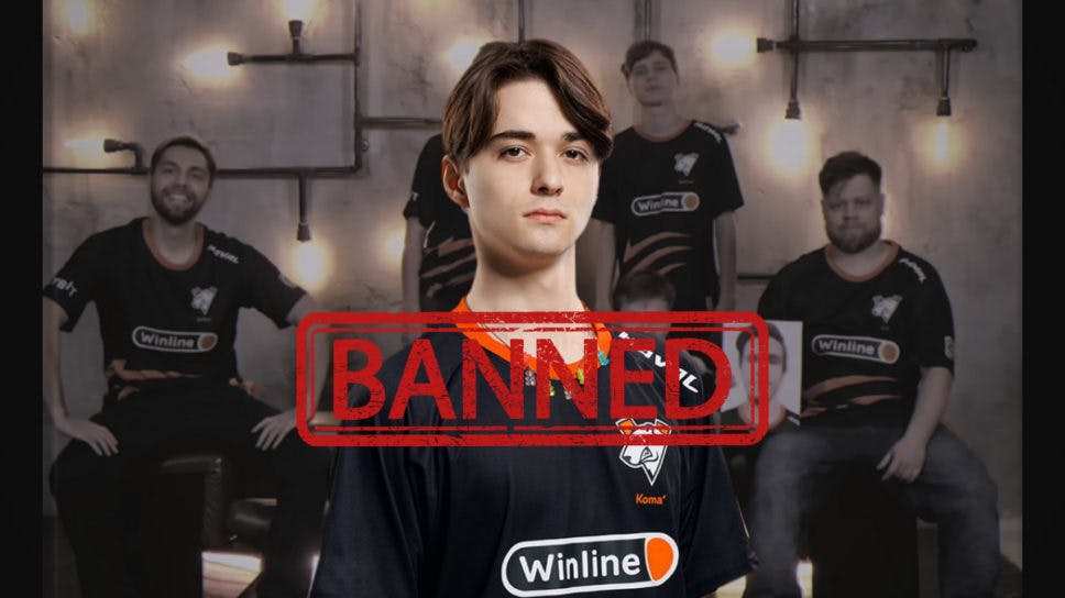 Valve bans ten Dota 2 players including Virtus.pro Koma` due to account sharing cover image