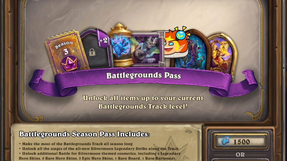 Is the Hearthstone Battlegrounds Season 3 Pass worth buying? cover image