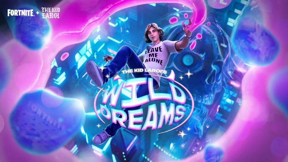 Fortnite x The Kid LAROI Wild Dreams concert revealed with Icon Series set cover image