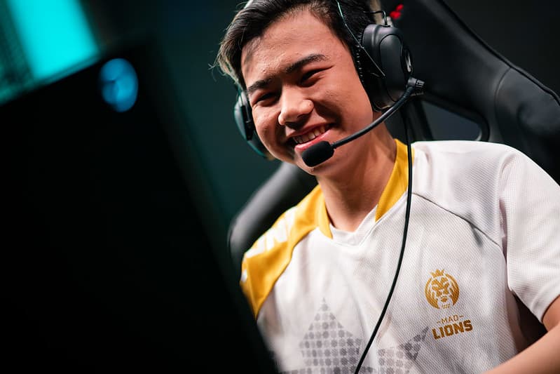 shad0w disputando uma partida no estúdio da LEC em 2020 com a equipe da Mad Lions. Foto: LoL Esports