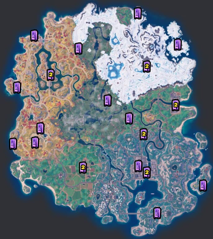 All Vending Machine locations in Fortnite Esports.gg