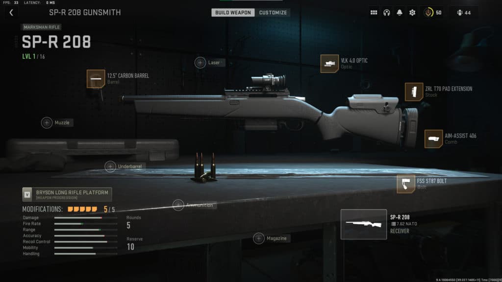 The best builds for the SPR 208 Marksman Rifle in MW2 Esports.gg