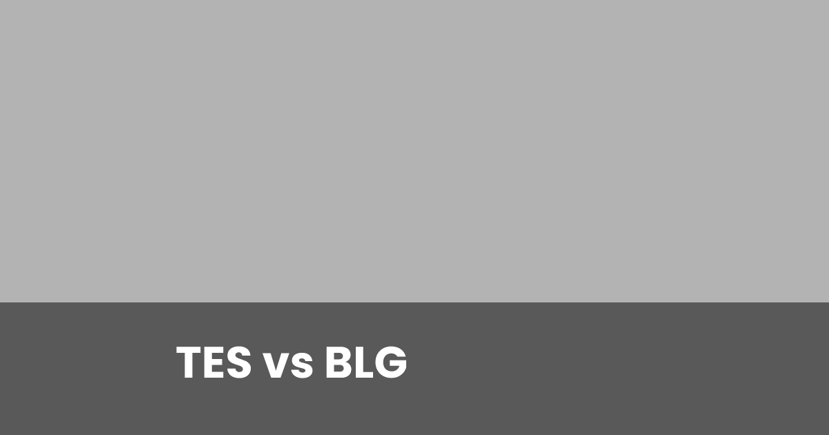 TES vs BLG