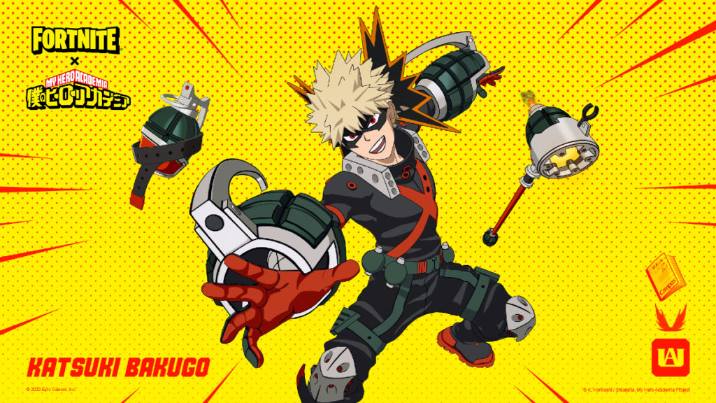 Katsuki Bakugo cosmetic set