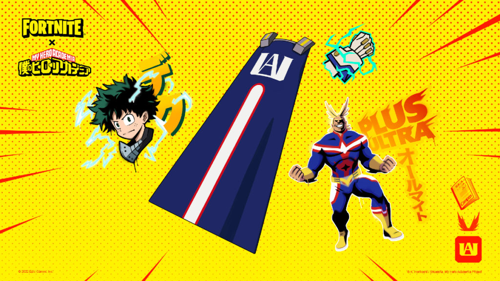 Fortnite x My Hero Academia Creative Quest rewards