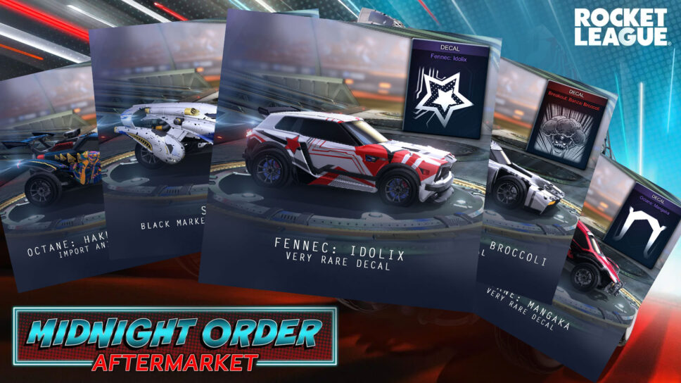 Rocket League Midnight Order: Aftermarket event introduces manga